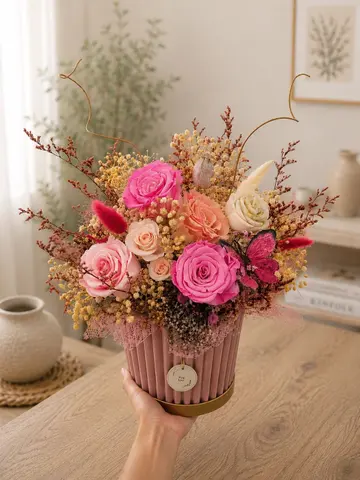 AMÉLIE – Preserved Flower Arrangement