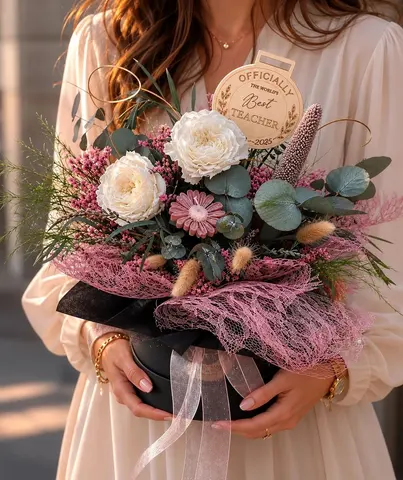 IRIS - Preserved Flower Bouquet