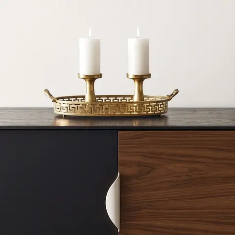 METAL CANDLE HOLDER