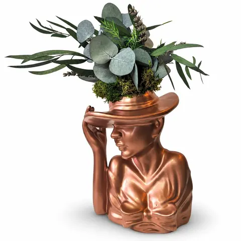 ROSE GOLD LOVE – Preserved Floral Arrangement