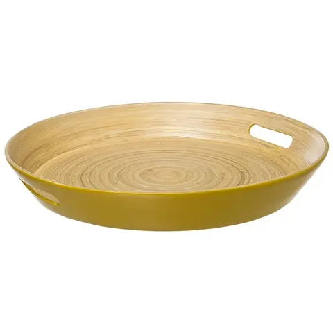 YELLOW BAMBOO TRAY